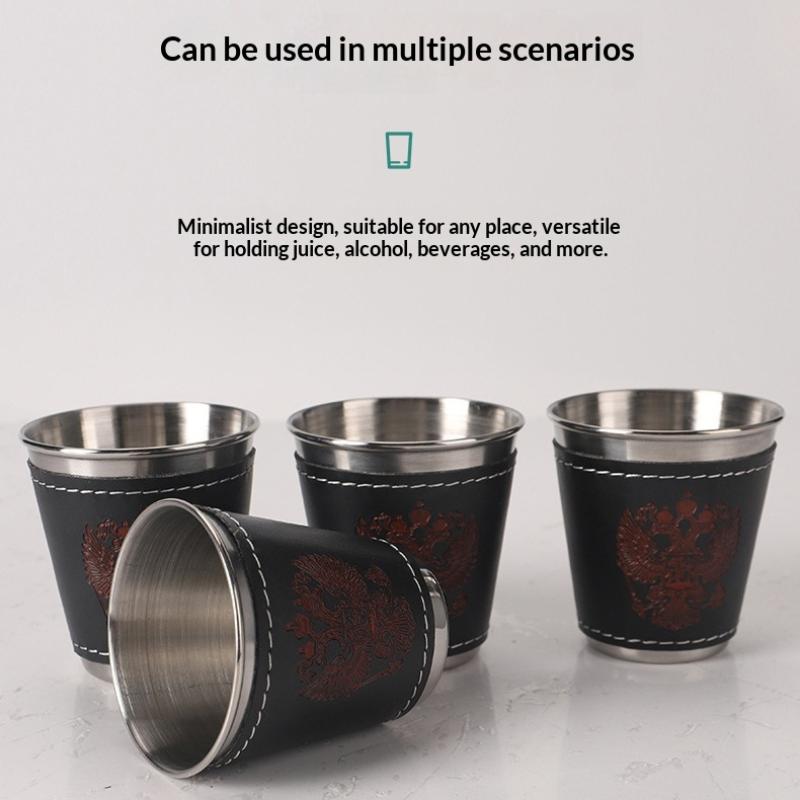 4-delige set outdoor reisbeker - Whisky Beer And Wine recensie en prijs