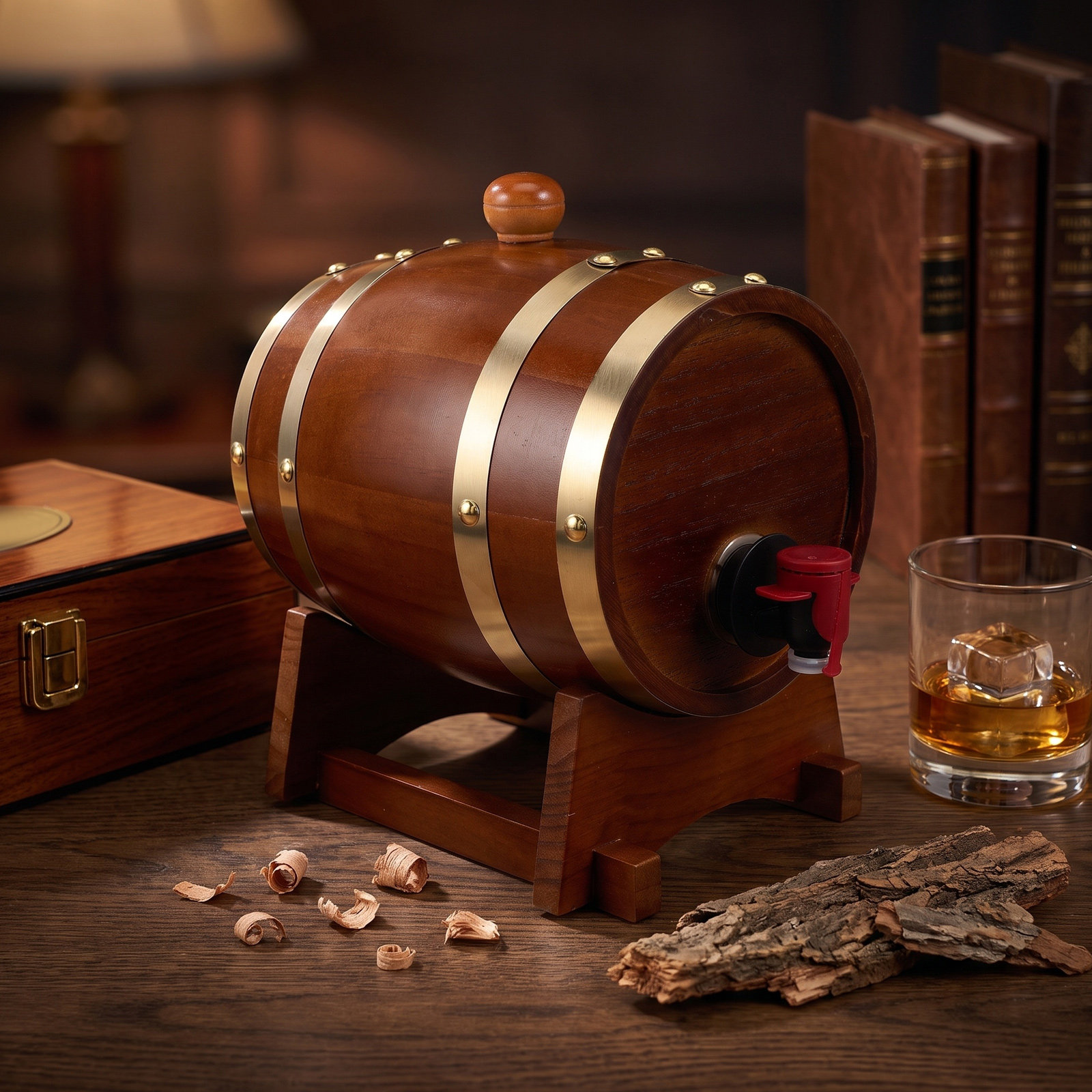 1 Set Eikenhouten Verouderings - Whisky Beer And Wine recensie en prijs