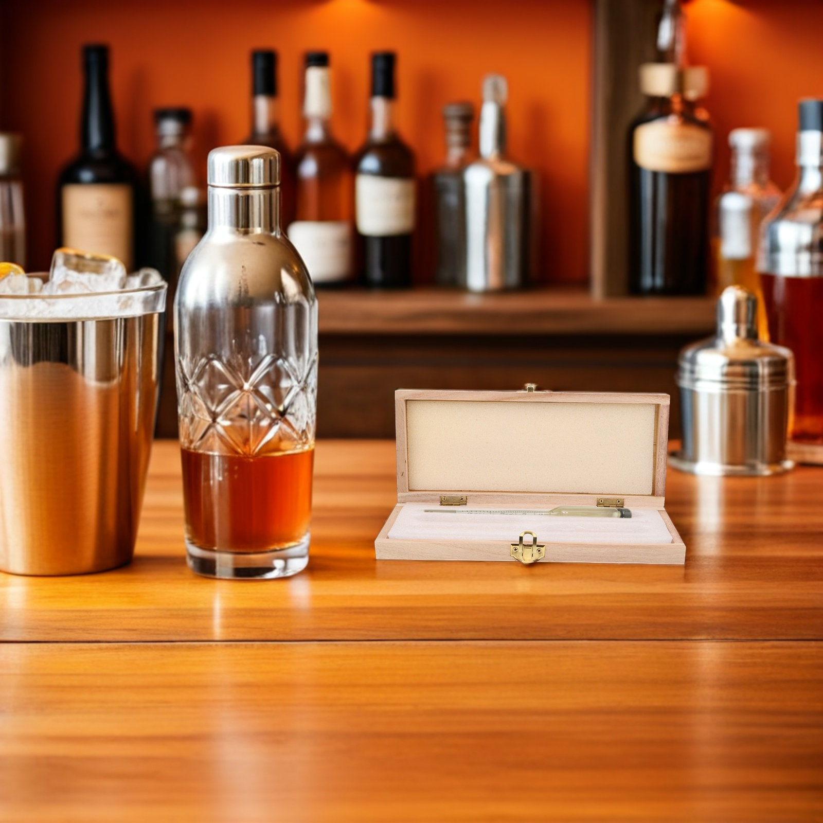 Houten opbergdoos voor hydrome - Wine Beer Spirits recensie en prijs